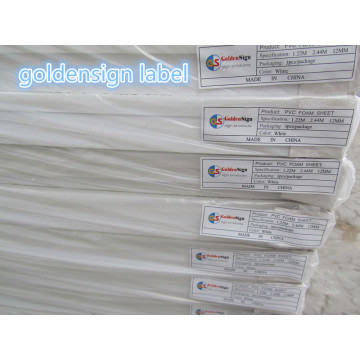 Width1.22m * Length2.44m PVC professioneller Hersteller für Möbel